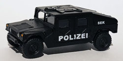 Hummer H1 Polizei Panzerfahrzeug Spezialeinsatzkommando